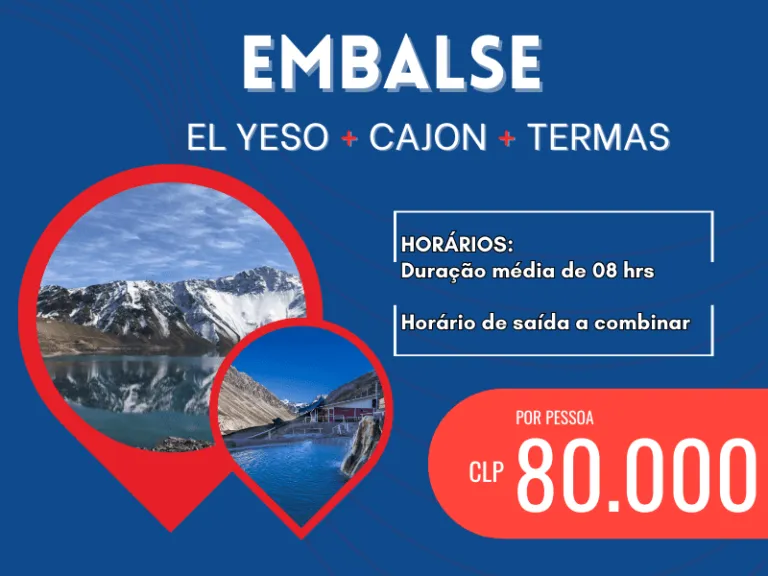 Embalse - El Yeso y Cajón y Termas