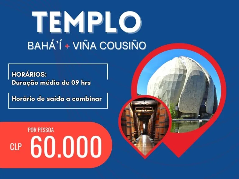 Templo Baha'í y Viña Cousiño